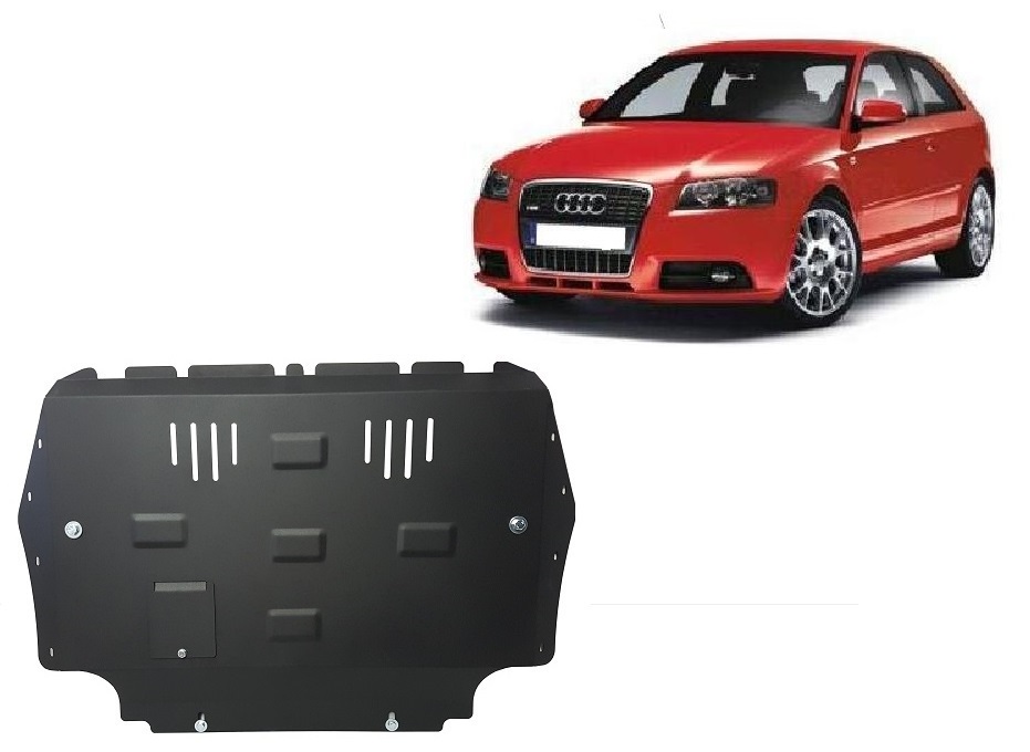 Protector inferior de acero Motor+ | Audi A3 (2008-2012) - 2