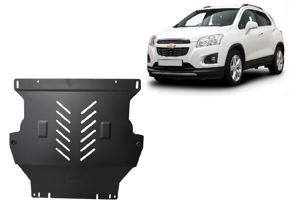Protector inferior de acero Motor+ | Chevrolet Trax (2012-2022) - 2