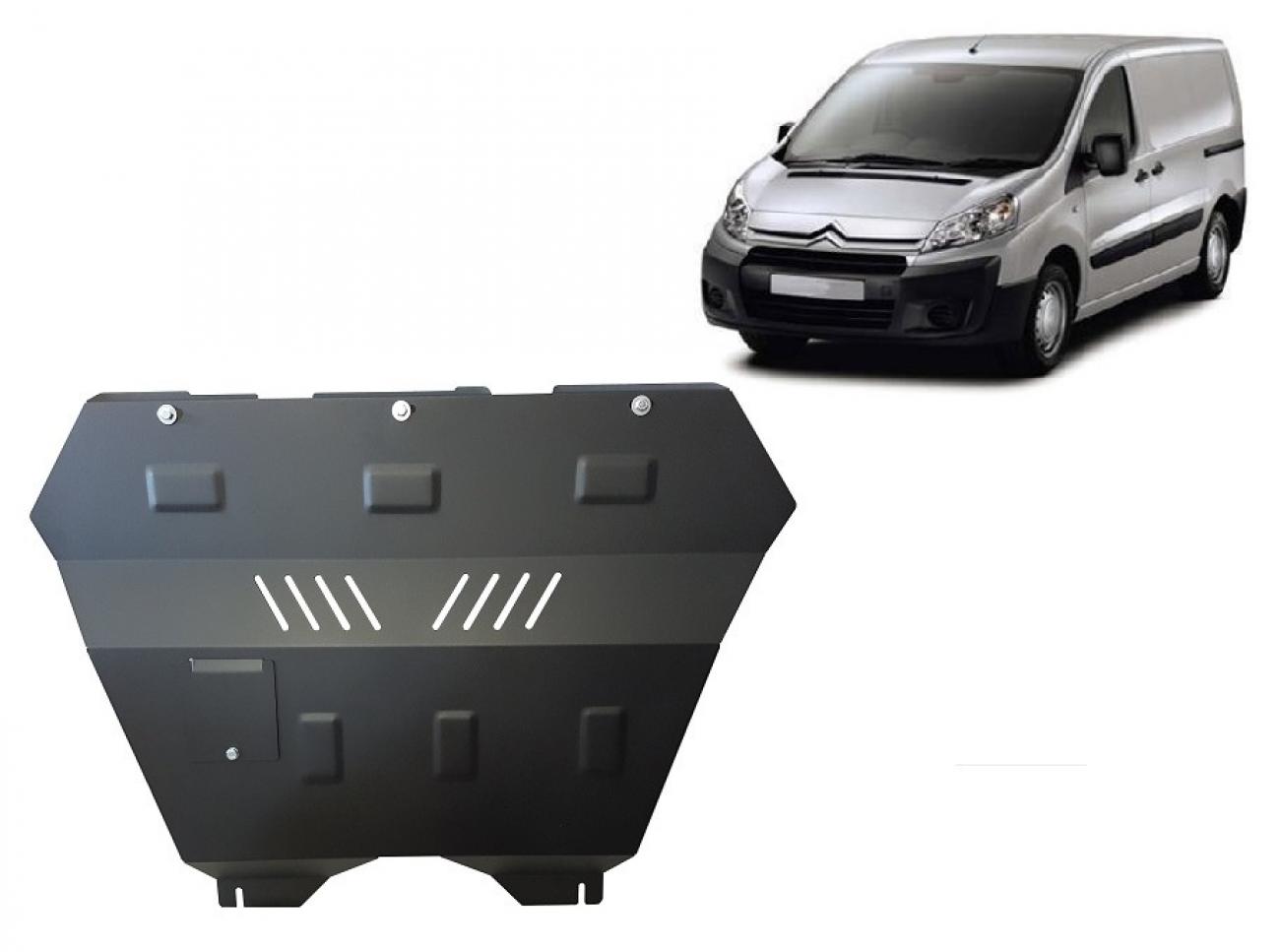 Skid plate Steel Engine+ | Citroën Jumpy (2007-2016) - 2