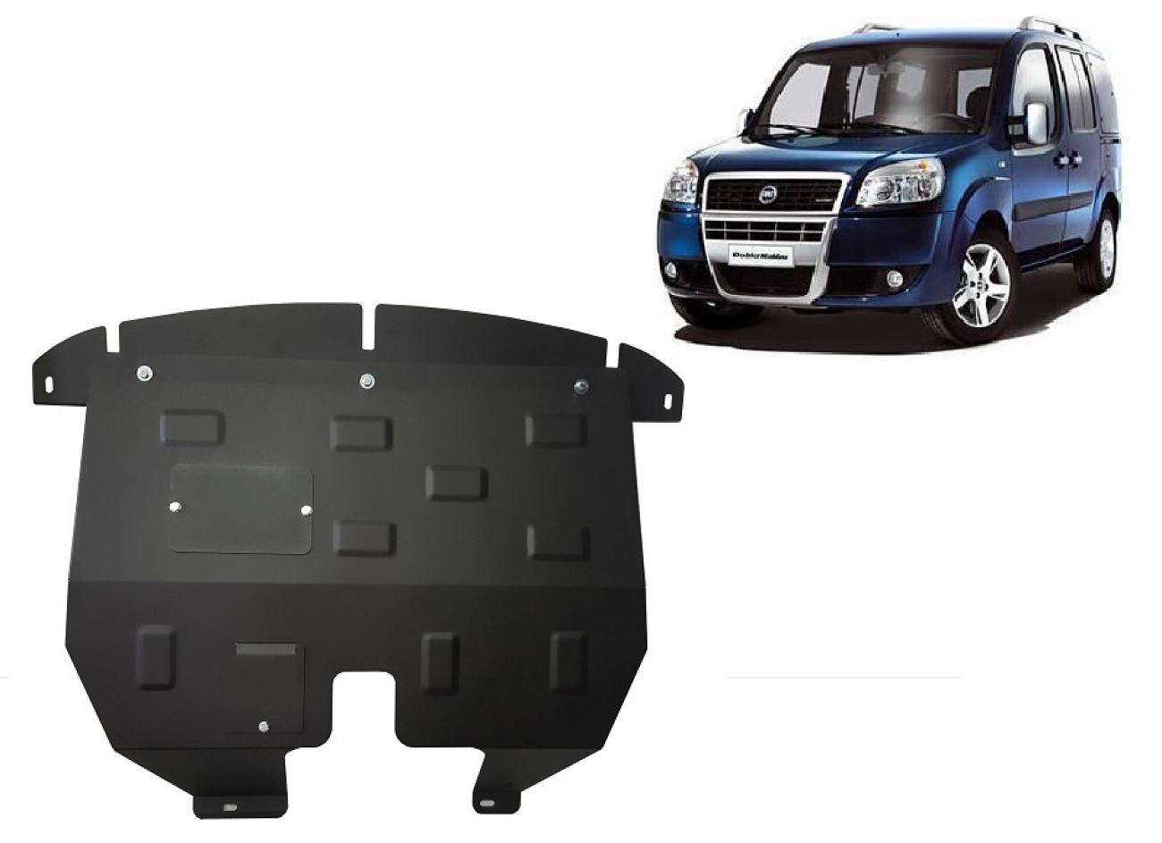 Pohjapanssari Teräs Moottori+ | Fiat Doblo (2001-2010) - 2