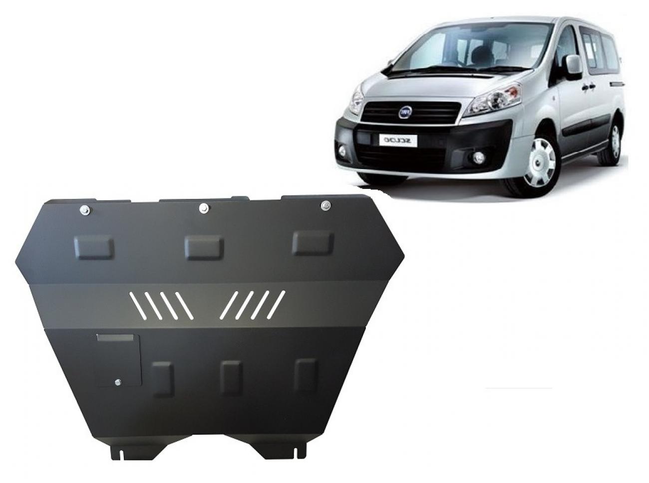 Skid plate Steel Engine+ | Fiat Scudo (2006-2016) - 2