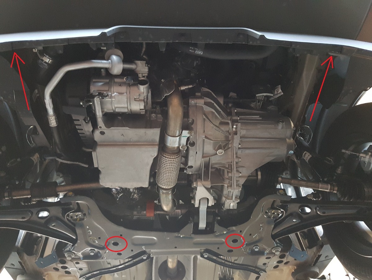 Protector inferior de acero Motor+ | Ford EcoSport (2017-2026) - 4