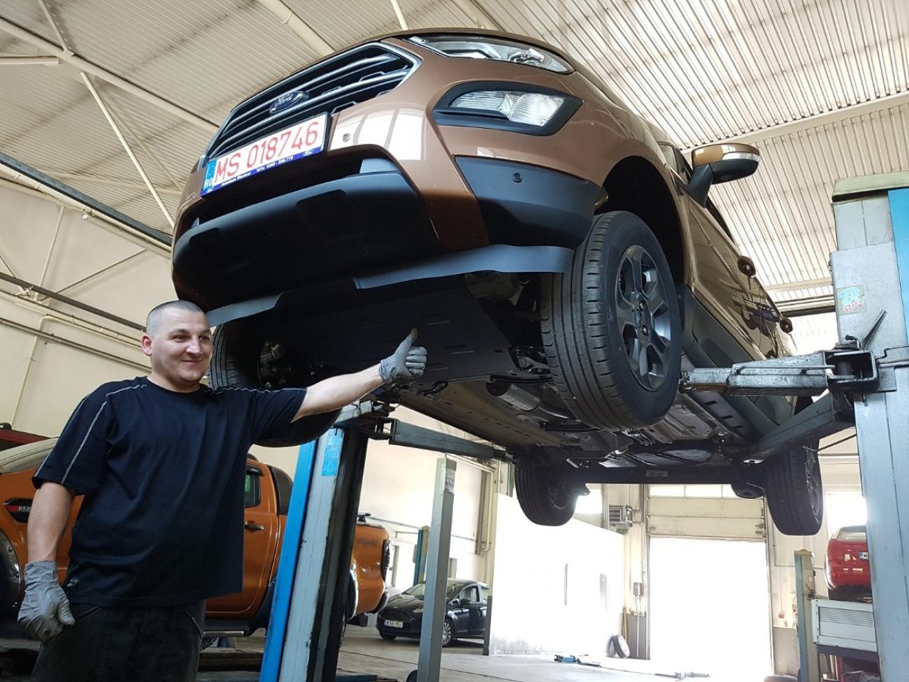 Pohjapanssari Teräs Engine+ | Ford EcoSport (2017-2026) - 9