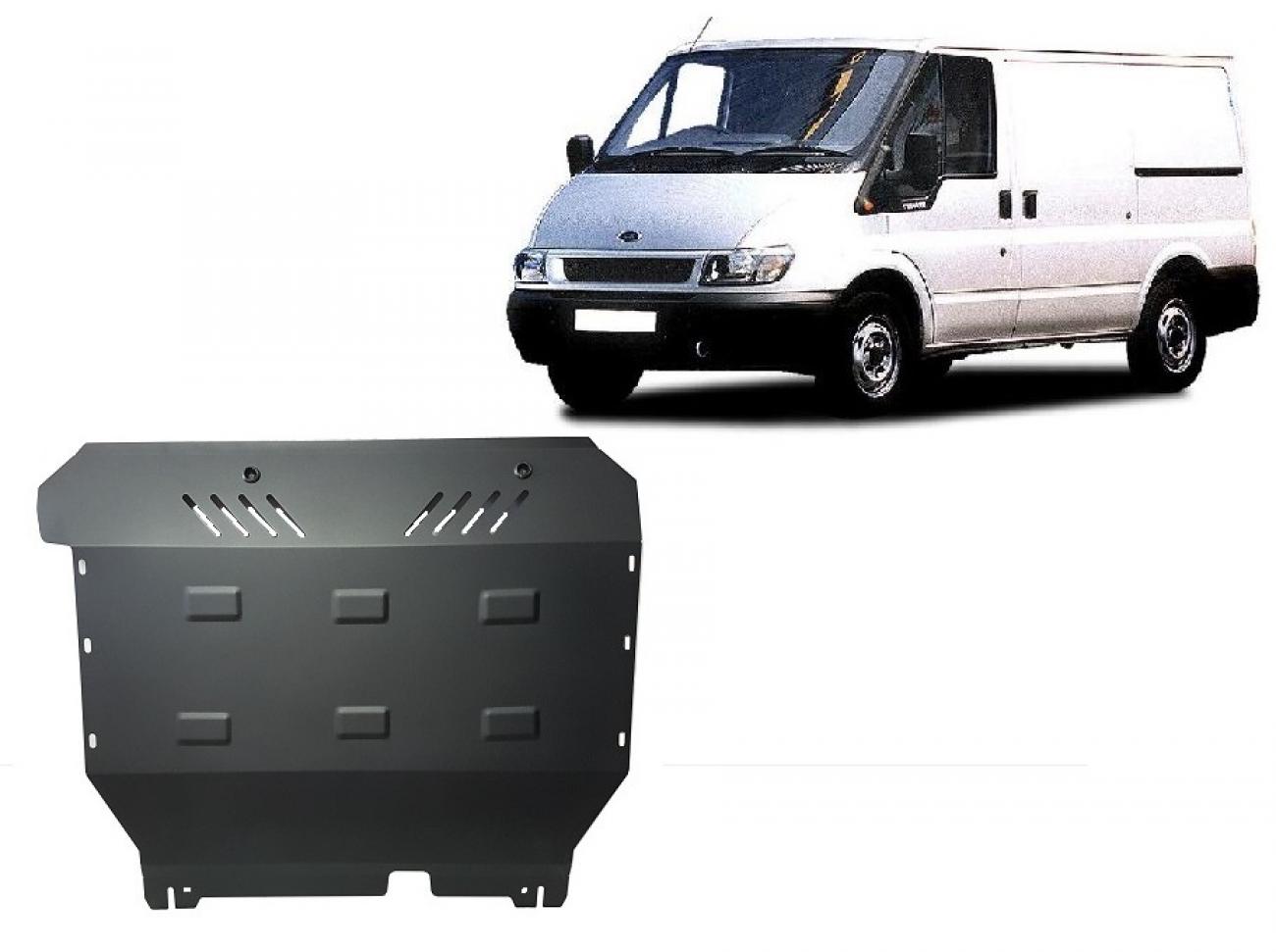 Bundplade Stål Motor+ | Ford Transit - FWD (2001-2006) - 2