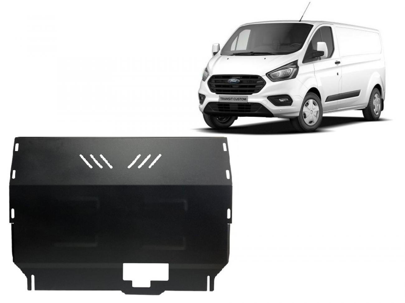 Pohjapanssari Teräs Engine+ | Ford Transit - RWD (2013-2023) - 2