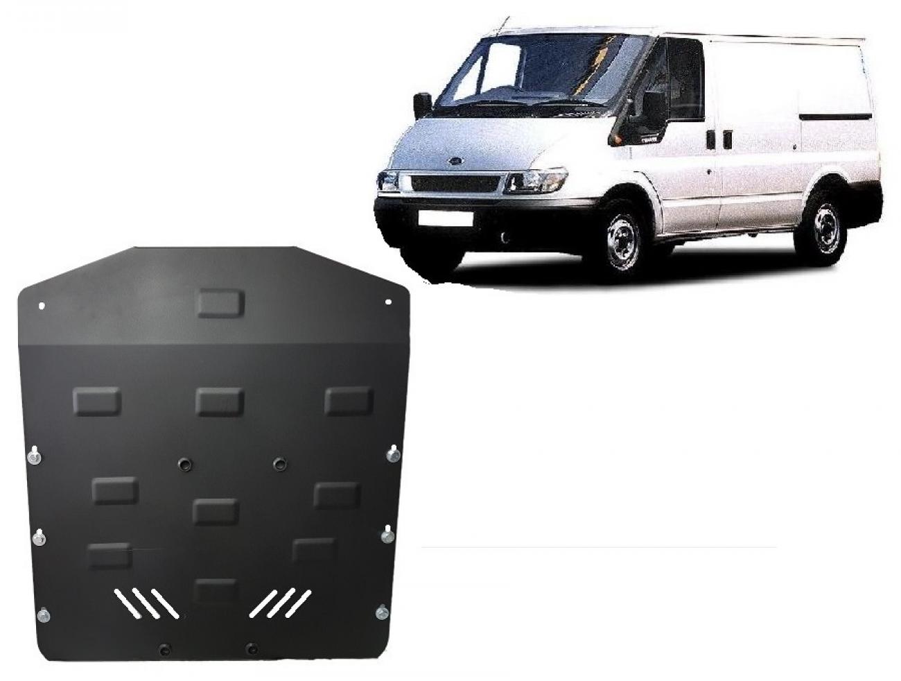 Bundplade Stål Motor+ | Ford Transit - RWD (2001-2006) - 2