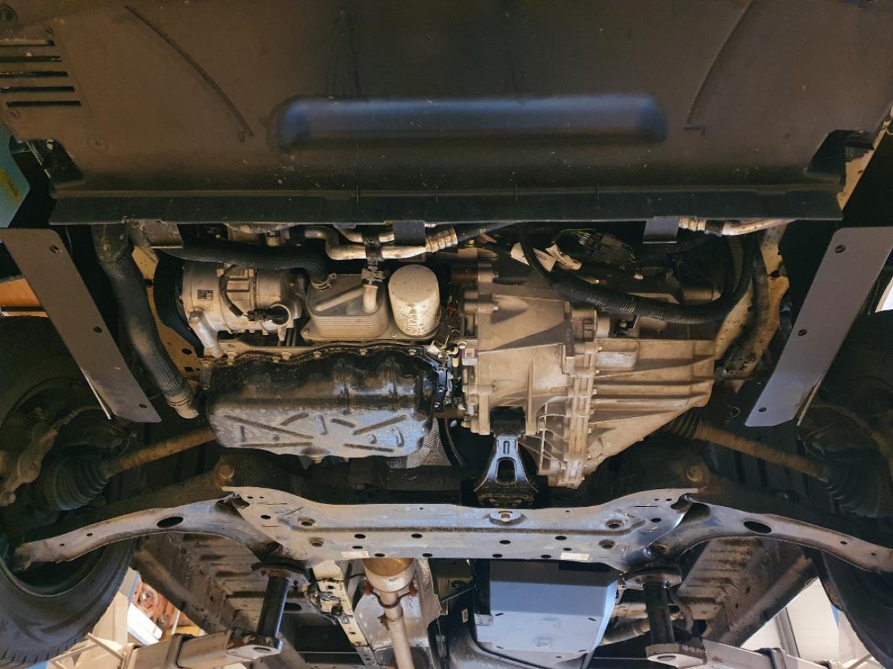 Hasplåt Stål Motor+ | Ford Transit Custom - FWD (2020-2023) - 4