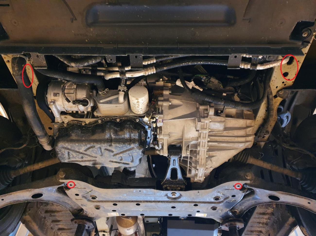 Hasplåt Stål Motor+ | Ford Transit Custom - FWD (2020-2023) - 6