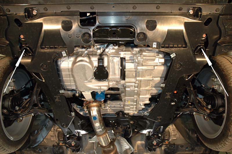 Skid plate Steel Engine+ | Honda Accord (2008-2012) - 4