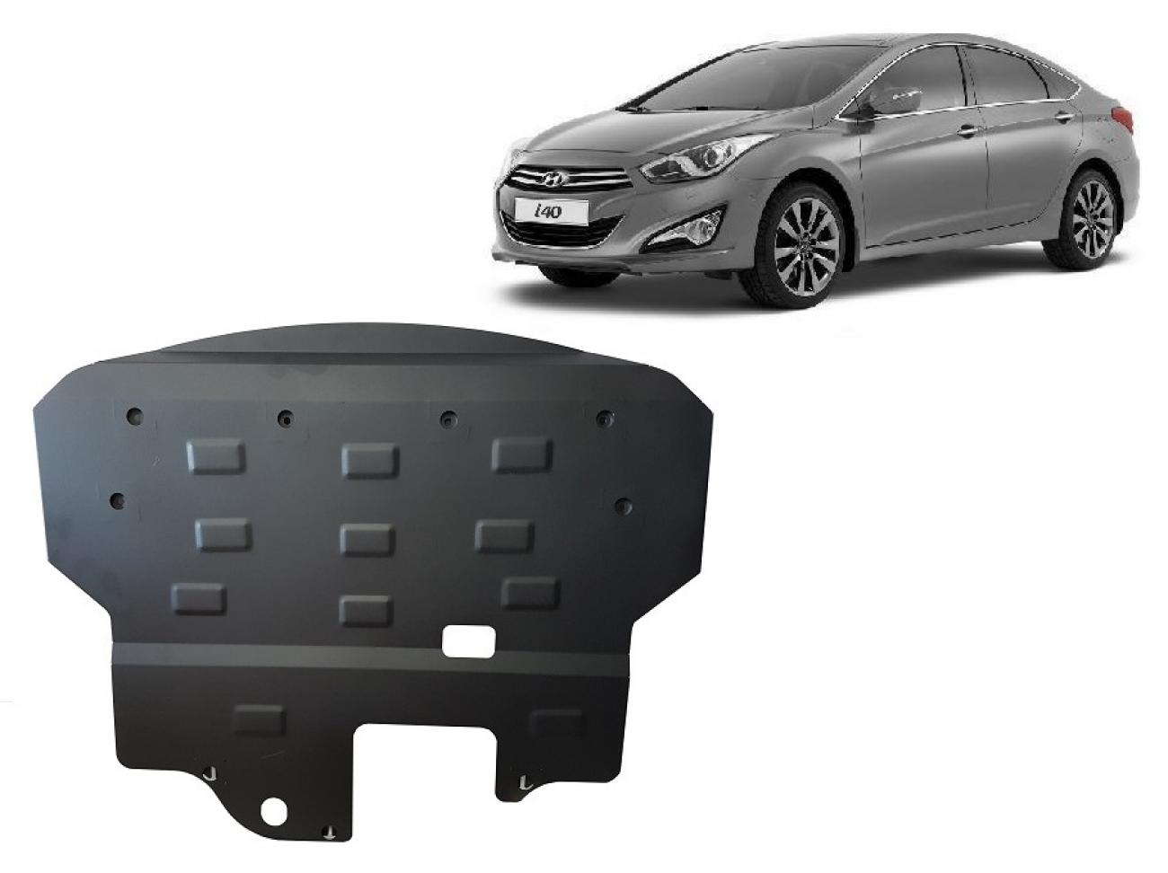 Skid plate Steel Engine+ | Hyundai i40 (2011-2015) - 2