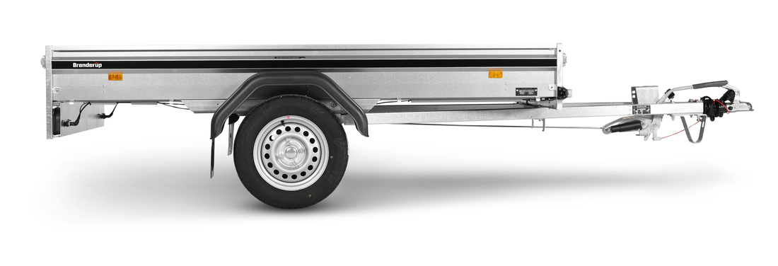 Brenderup Lågbyggd flakvagn Serie FS Bromsad 750 kg - 2
