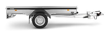 Brenderup Lågbyggd flakvagn Serie FS Bromsad 750 kg