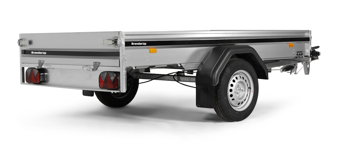 Brenderup Lågbyggd flakvagn Serie FS Bromsad 750 kg - 3