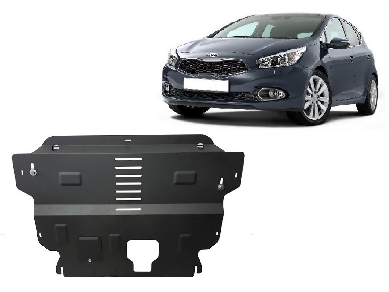 Bunnplate Stål Motor+ | Kia Ceed (2012-2018) - 2