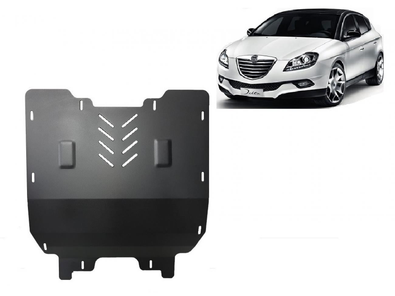 Bunnplate Stål Motor+ | Lancia Delta 3 (2008-2014) - 2