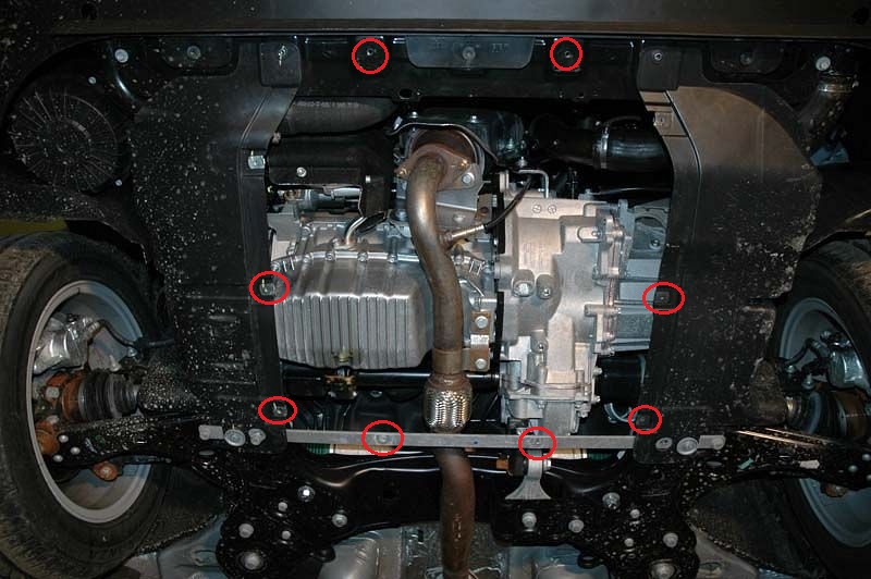 Stalen beschermplaat Motor+ | Lancia Delta 3 (2008-2014) - 4