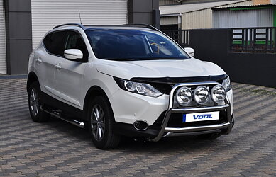 LARGE TRIO Bullbar - Nissan Qashqai 2014-2017