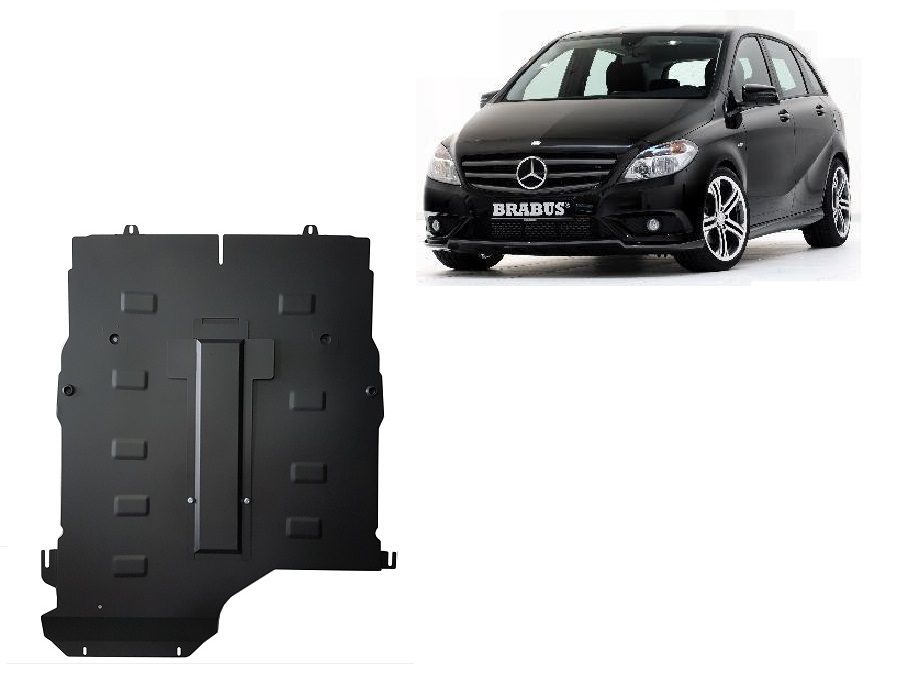 Skid plate Steel Engine+ | Mercedes B-Class W245 (2005-2011) - 2
