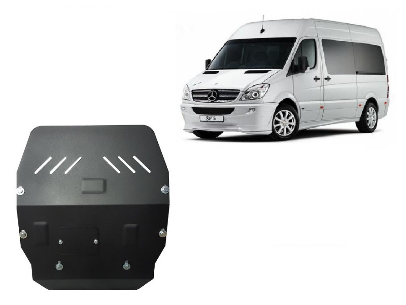 Hasplåt Stål Motor+ | Mercedes Sprinter (2006-2018) - 2