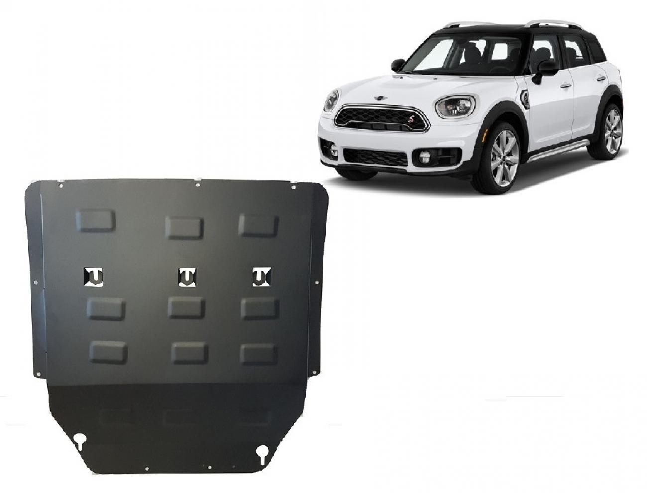Hasplåt Stål Motor+ | Mini Cooper F55/56 (2014-2026) - 2