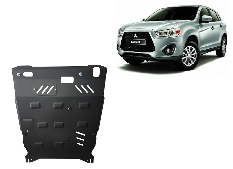 Stalen beschermplaat Motor+ | Mitsubishi ASX (2010-2022) - 2