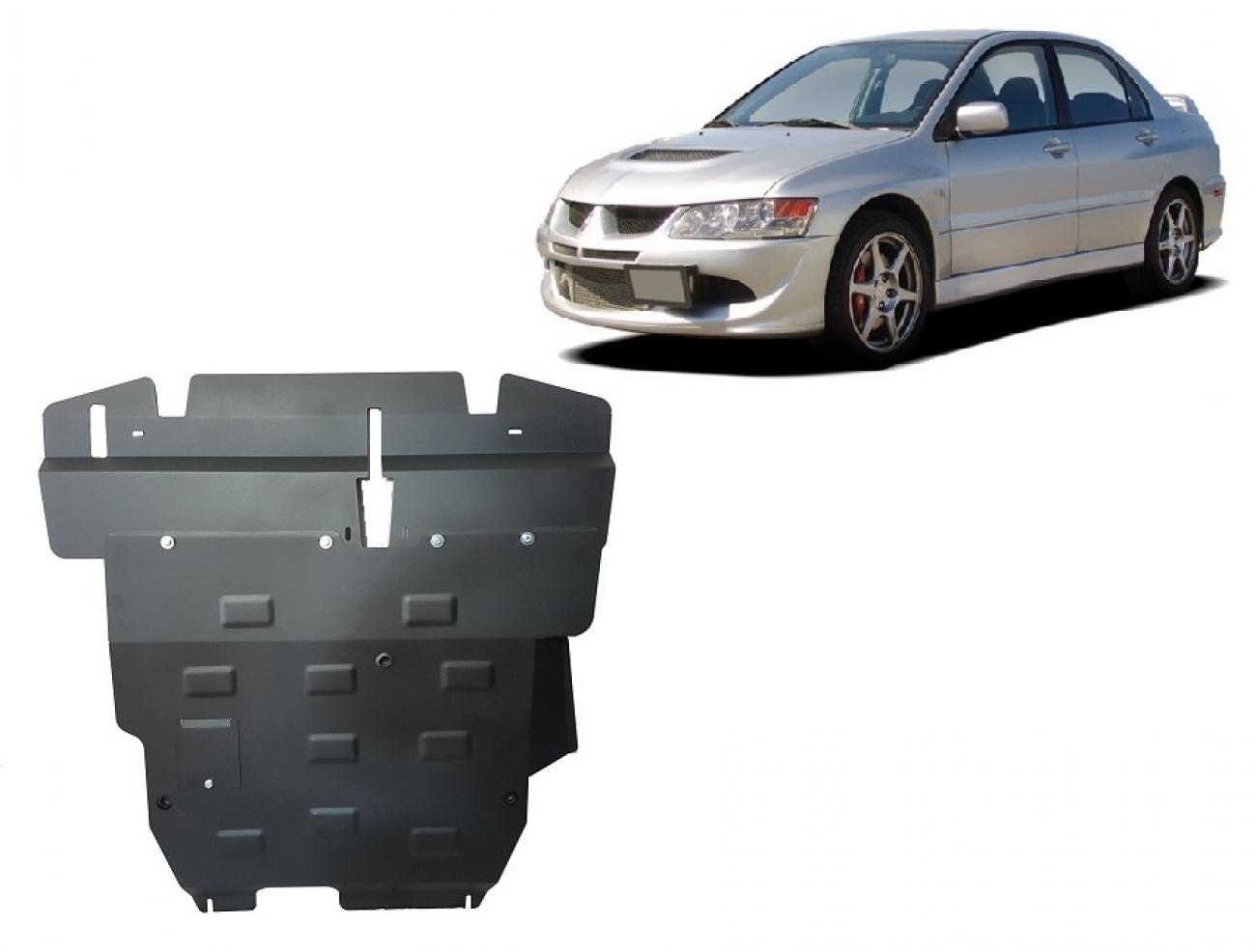 Bundplade Stål Motor+ | Mitsubishi Lancer (2002-2007) - 2