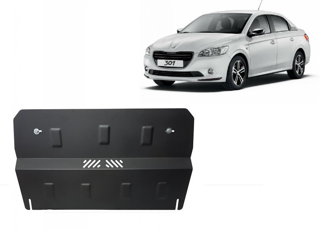 Skid plate Steel Engine+ | Peugeot 301 (2012-2026) - 2