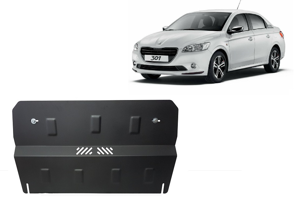 Skid plate Steel Engine+ | Peugeot 301 (2012-2026) - 2