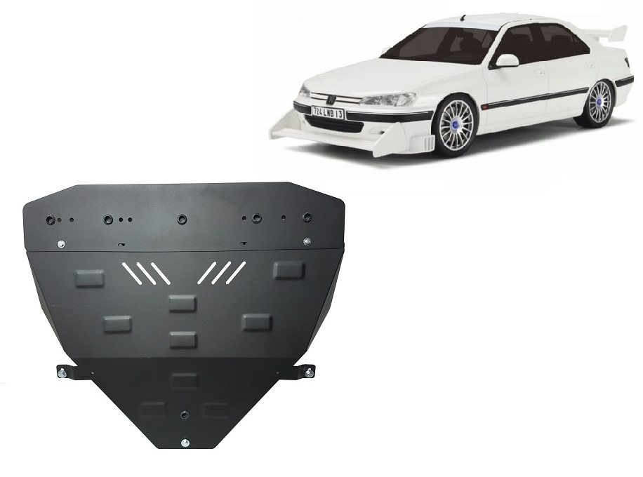 Skid plate Steel Engine+ | Peugeot 406 (1996-2004) - 2