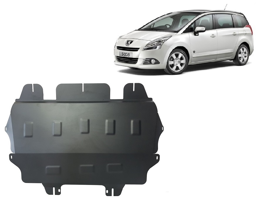 Protector inferior de acero Motor+ | Peugeot 5008 (2009-2017) - 2