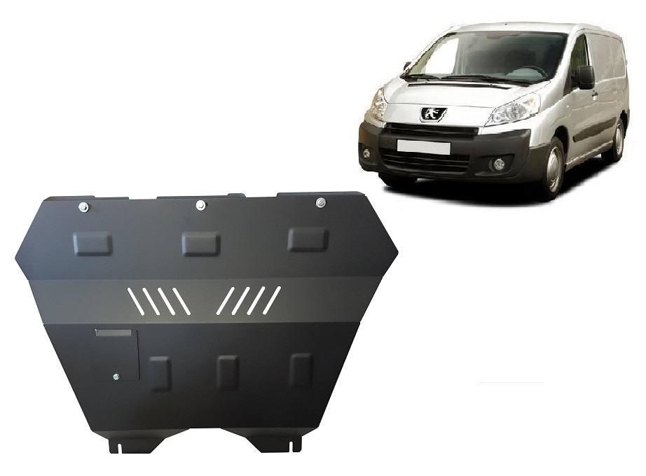 Protezione inferiore in acciaio Motore+ | Peugeot Expert (2006-2016) - 2
