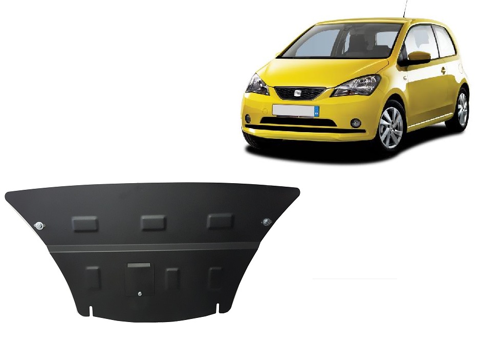 Protezione inferiore in acciaio Motore+ | Sedile Mii (2011-2021) - 2