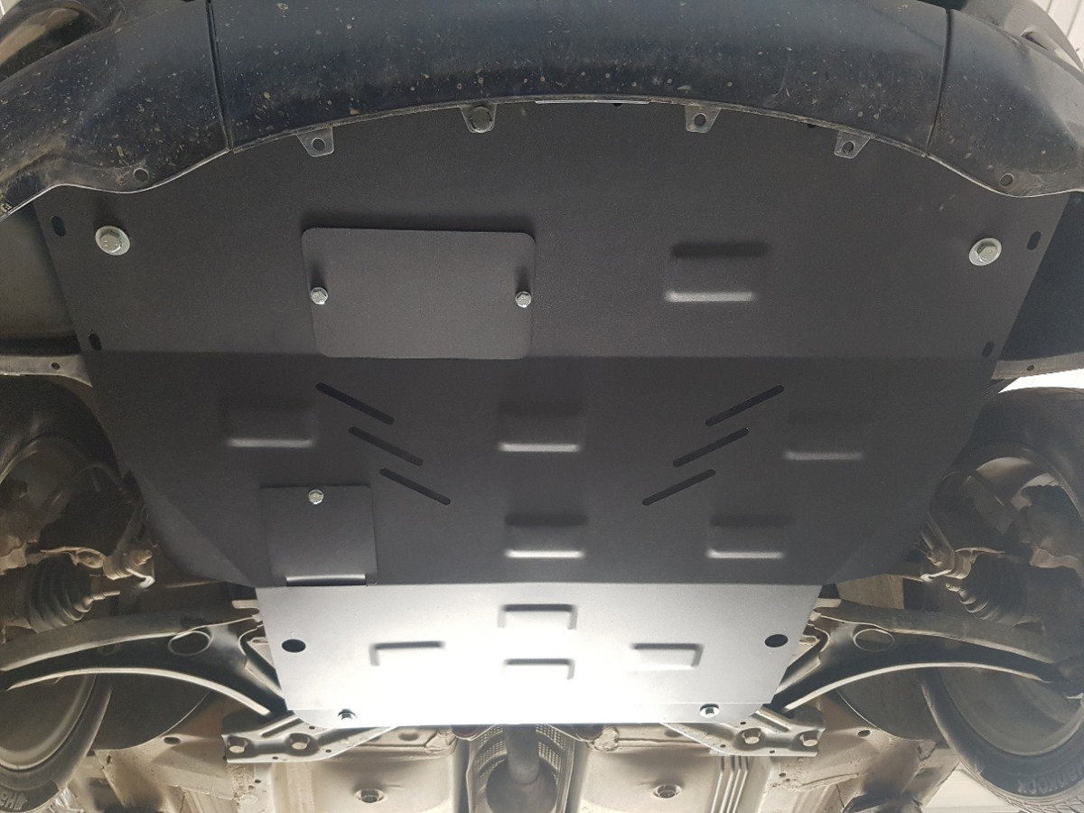 Protection inférieure en acier Moteur+ | Smart ForFour Petrol (2004-2006) - 6