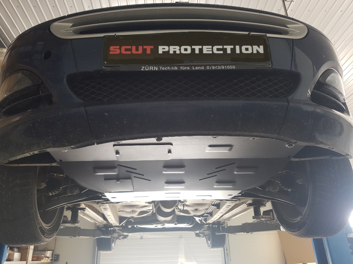 Protection inférieure en acier Moteur+ | Smart ForFour Petrol (2004-2006) - 8