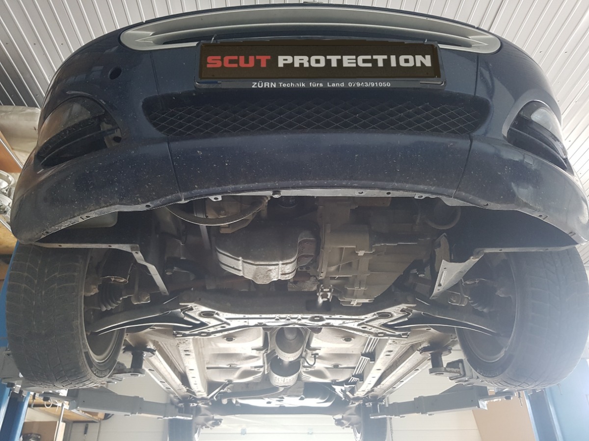 Protection inférieure en acier Moteur+ | Smart ForFour Petrol (2004-2006) - 7