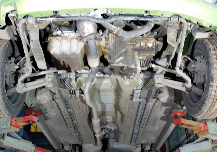 Stahl-Unterfahrschutz Motor | Suzuki Ignis (2001-2016) - 4