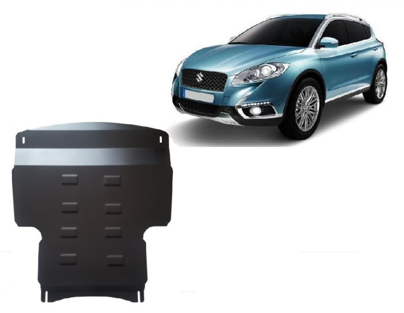 Hasplåt Stål Motor+ | Suzuki S-Cross (2013-2021) - 2