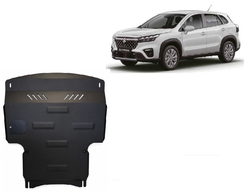 Protection inférieure en acier Moteur+ | Suzuki S-Cross (2021-2023) - 2