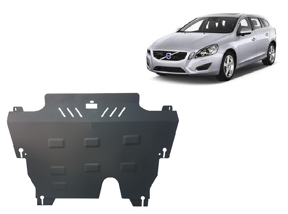 Protector inferior de acero Motor+ | Volvo V60 (2010-2018) - 2
