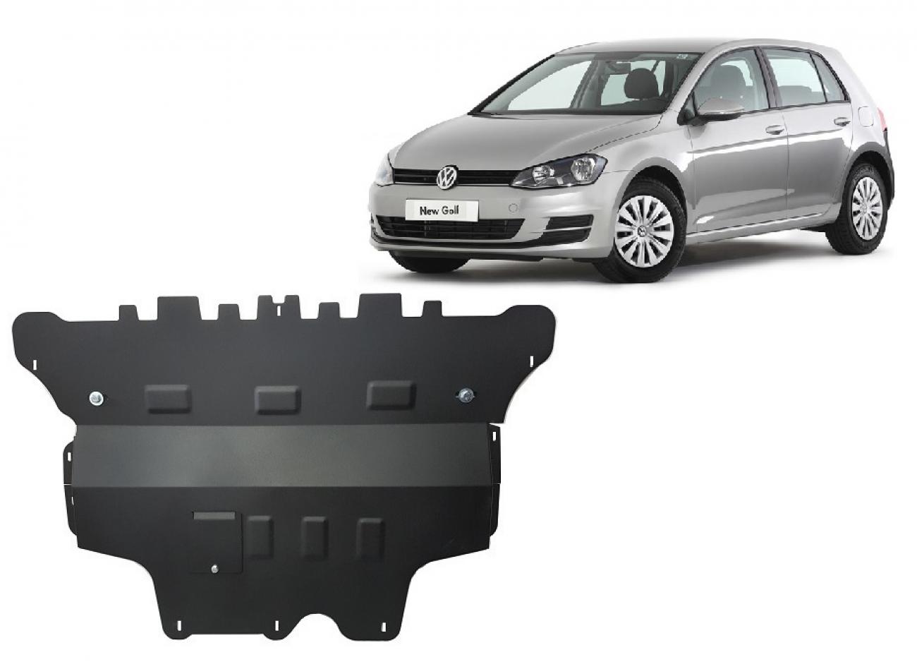 Pohjapanssari Teräs Moottori+ | VW Golf 7 - Manu. (2012-2020) - 2