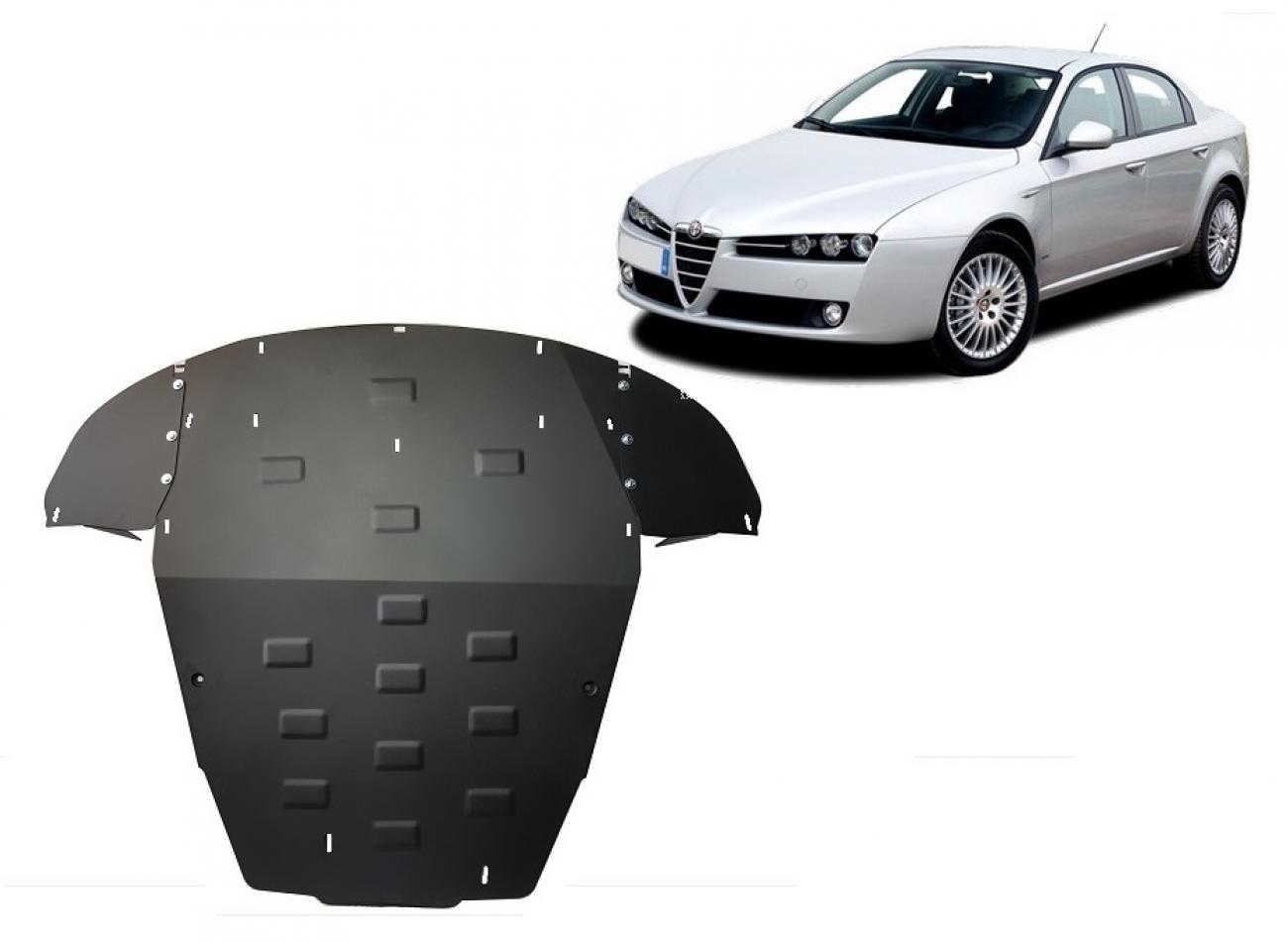 Skid plate Steel Engine+ | Alfa Romeo 159 (2004-2011) - 2