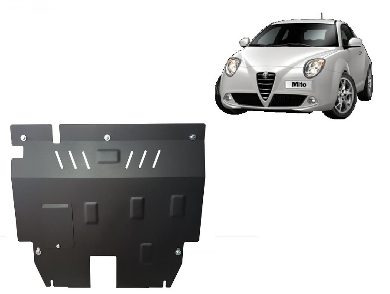 Pohjapanssari Teräs Moottori+ | Alfa Romeo Mito (2008-2018) - 2