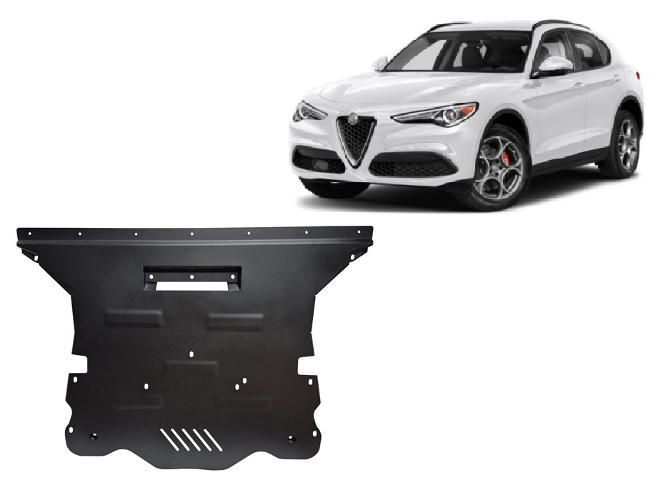 Pohjapanssari Teräs Moottori+ | Alfa Romeo Stelvio (2016-2026) - 2