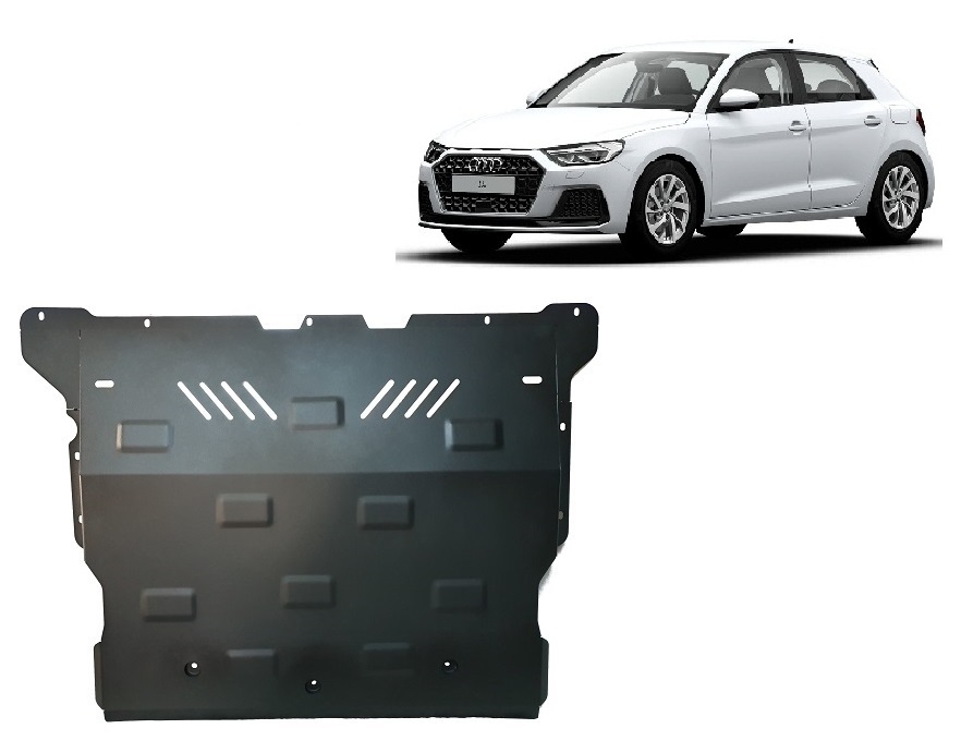 Hasplåt Stål Motor+ | Audi A1 (2017-2026) - 2