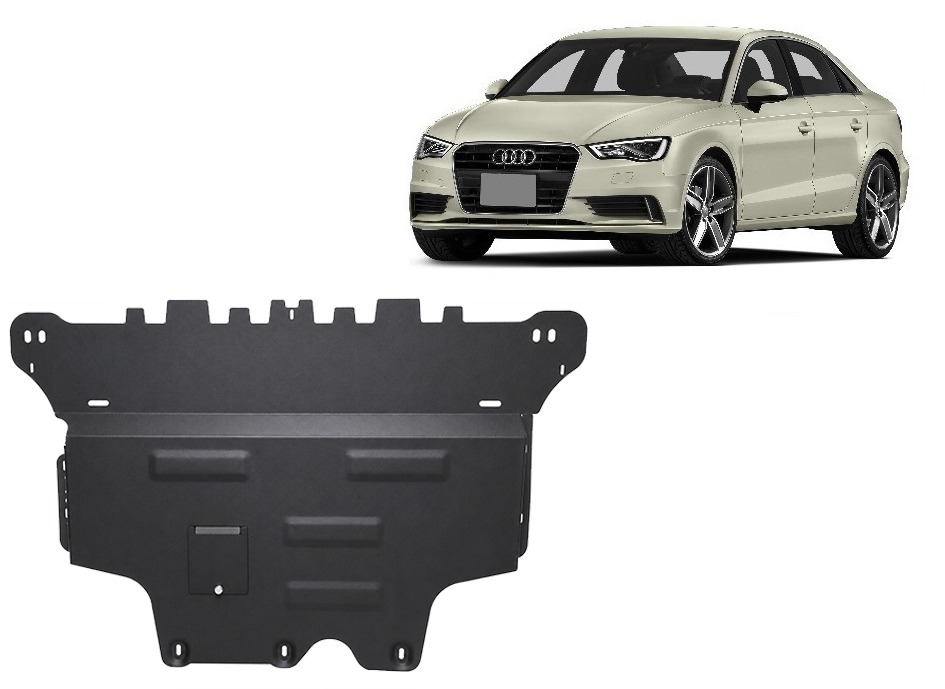 Skid plate Steel Engine+ | Audi A3 (8V) - (2012-2020) - 2