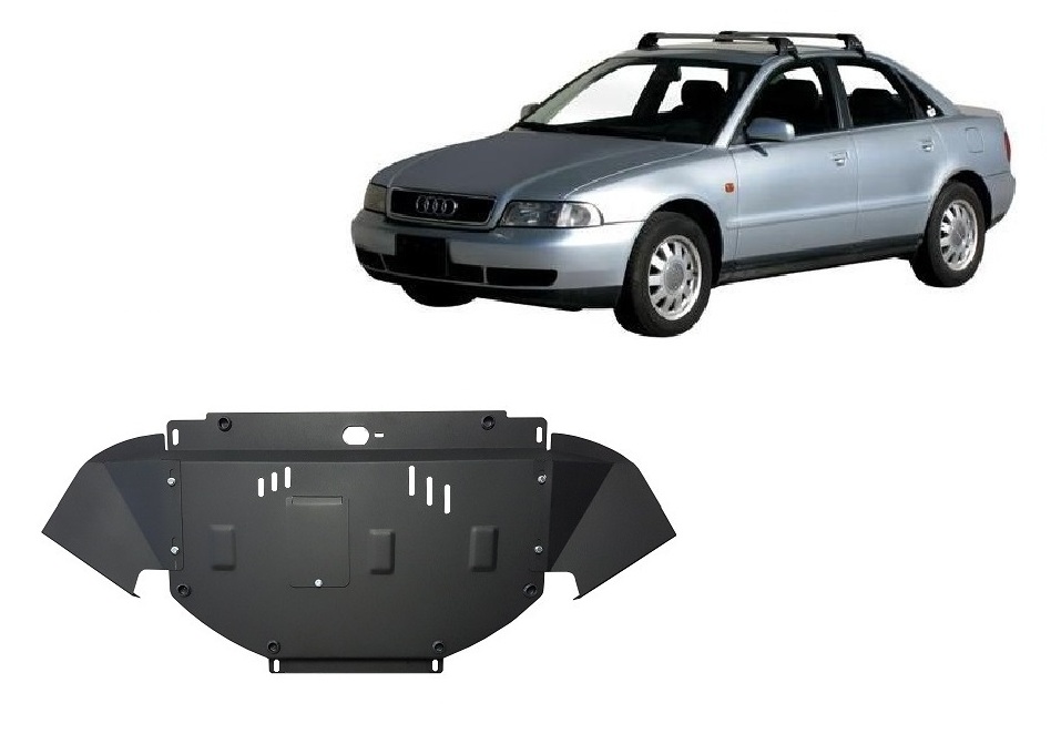 Protezione inferiore in acciaio Motore+ | Audi A4 B5 (1995-2000) - 2