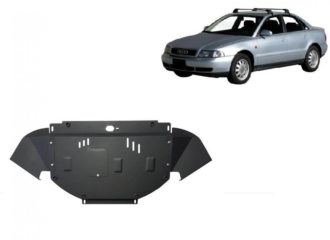 Hasplåt Stål Motor+ | Audi A4 B5 (1995-2000) - 2