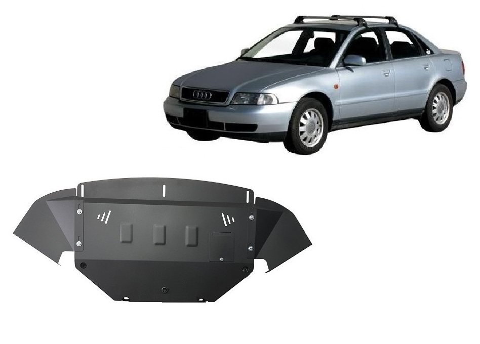 Pohjapanssari Teräs Moottori+ | Audi A4 B5 (1997-2000) - 5