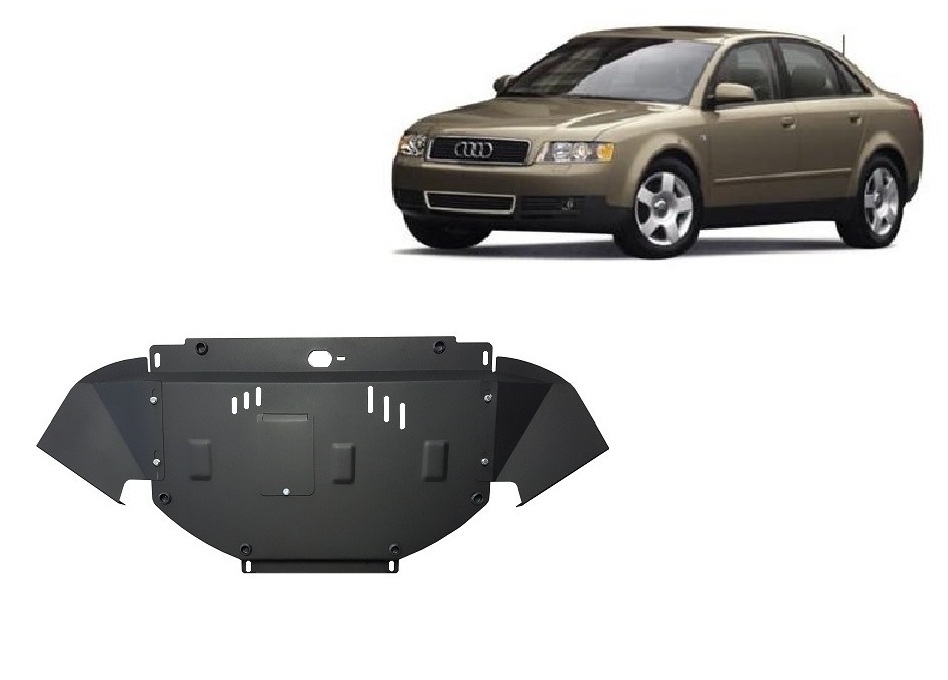Proteção inferior em aço Motor+ | Audi A4 B6 (2000-2005) - 2