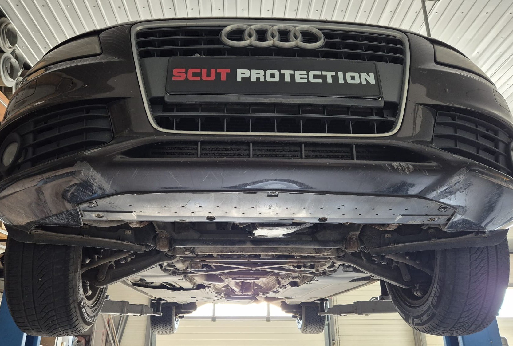 Protezione inferiore in acciaio Motore+ | Audi A4 B8 All Road, Diesel (2008-2014) - 8